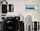 Canon 7S User manual