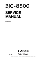 Canon 8500 User manual