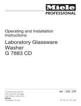 Miele G 7883 CD User manual
