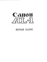 Canon AL-1 User manual