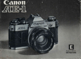 Canon AE-1 User manual