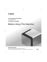 Canon C2030 User manual