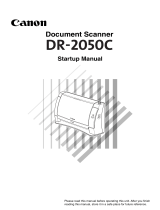 Canon DR-2050C User manual