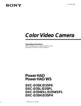 Canon DXC-D35L/D35PL User manual