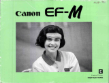 Canon EF-M User manual