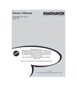 Magnavox 15MF400T/37 Series User manual