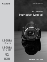 Canon HFM406 User manual