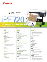 Canon IPF720 User manual
