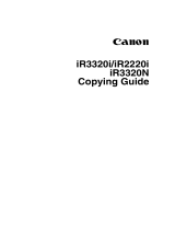 Canon IR2220I User manual