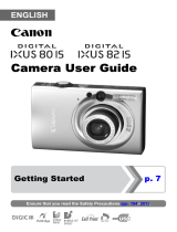 Canon IXUS82IS User manual