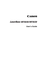 Canon MF5650 User manual