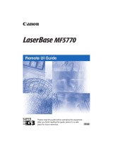 Canon MF5770 User manual