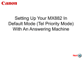 Canon MX882 User manual