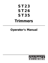 Cub Cadet ST23 User manual
