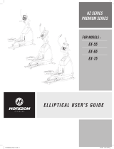 Horizon Fitness EX-65 User manual