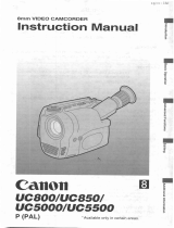 Canon UC 850 User manual