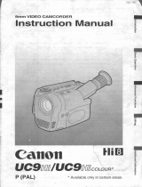 Canon UC 9 Hi User manual