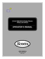 Scotts SP6211 User manual