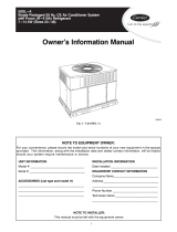 Carrier 50GL-A User manual