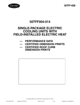 Carrier 50TFF004-014 User manual