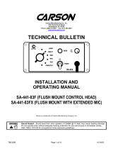 Carson SA-441-83FX User manual