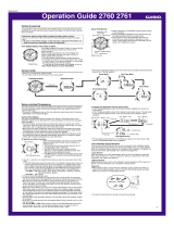 Casio 2761 User manual