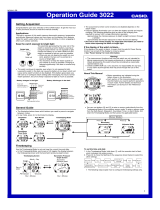 Casio 3022 User manual