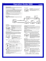 Casio 3088 User manual