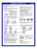 Casio 3147 User manual