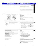 Casio 5099 User manual