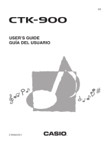 Casio CTK900 User manual