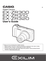 Casio EX-ZR300 User manual