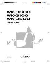 Casio WK3000 User manual