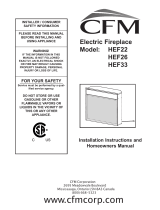 CFM HEF26 Operating instructions