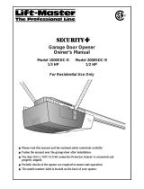 Chamberlain 1000SDC-R, 2000SDC-R User manual