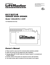 Chamberlain LiftMaster Professional 1255LMCR-2 User manual