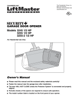 Chamberlain 3245 User manual