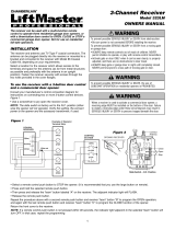 Chamberlain 323LM User manual