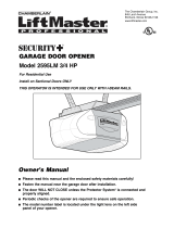 Chamberlain 3595LM 3/4 HP User manual