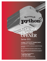 Chamberlain Python2 Series OCG User manual