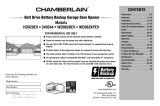 Chamberlain 349544 User manual