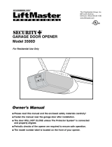 Chamberlain 3500D User manual