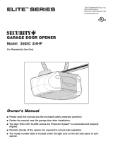 Chamberlain Elite 3585C User manual