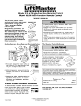 Chamberlain LiftMaster 83LM User manual