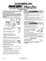Chamberlain 956CB User manual