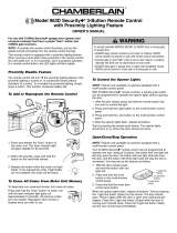 Chamberlain 963D User manual