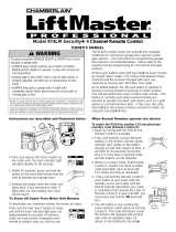 Chamberlain 974LM User manual