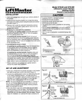 Chamberlain 975LMC User manual