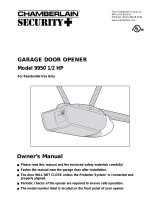 Chamberlain 9950 User manual