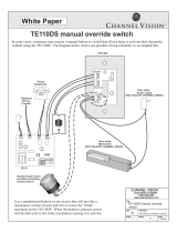 Channel Vision TE110DS User manual